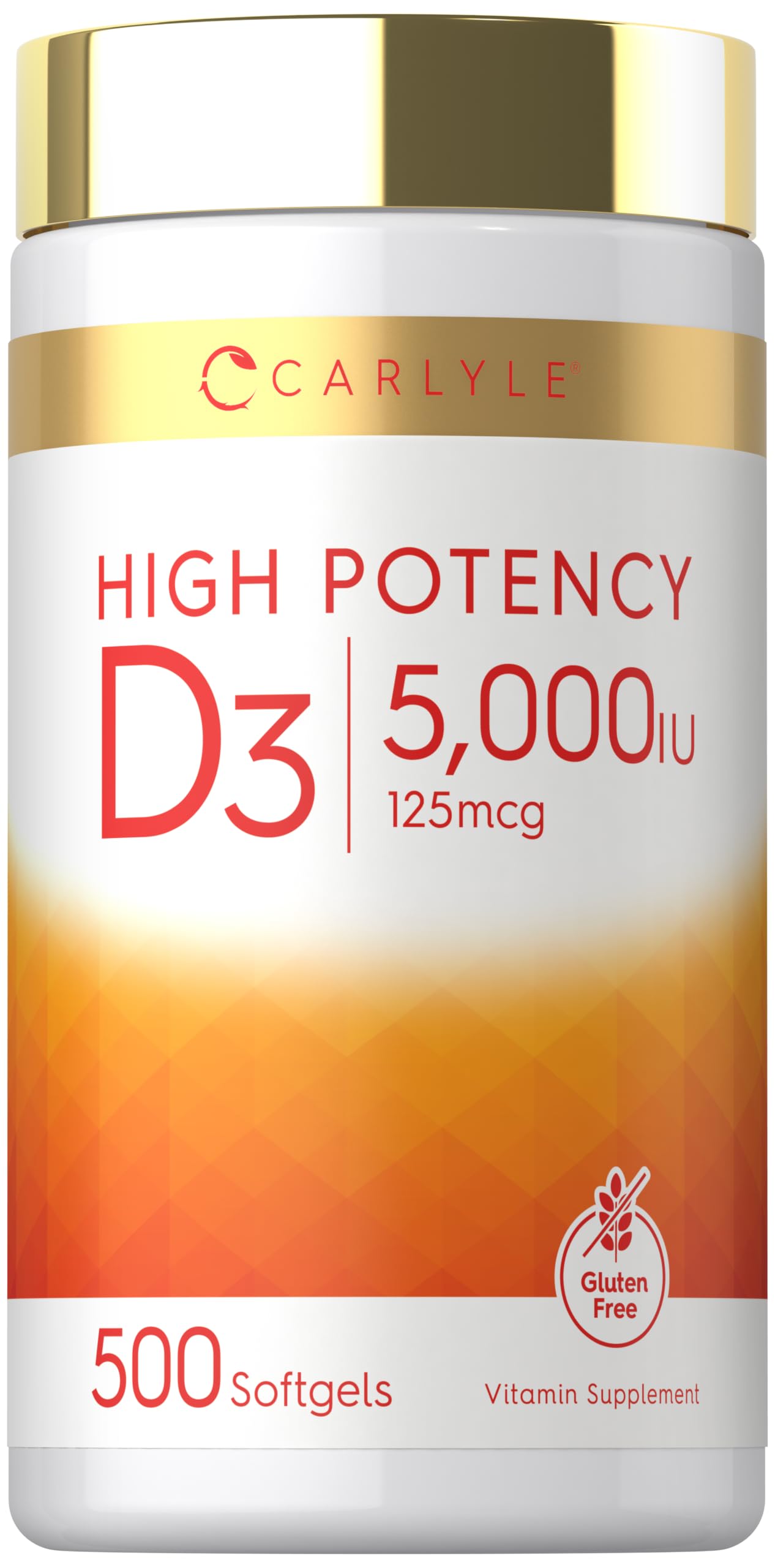 Carlyle Βιταμίνη D3 5000 IU Softgels 