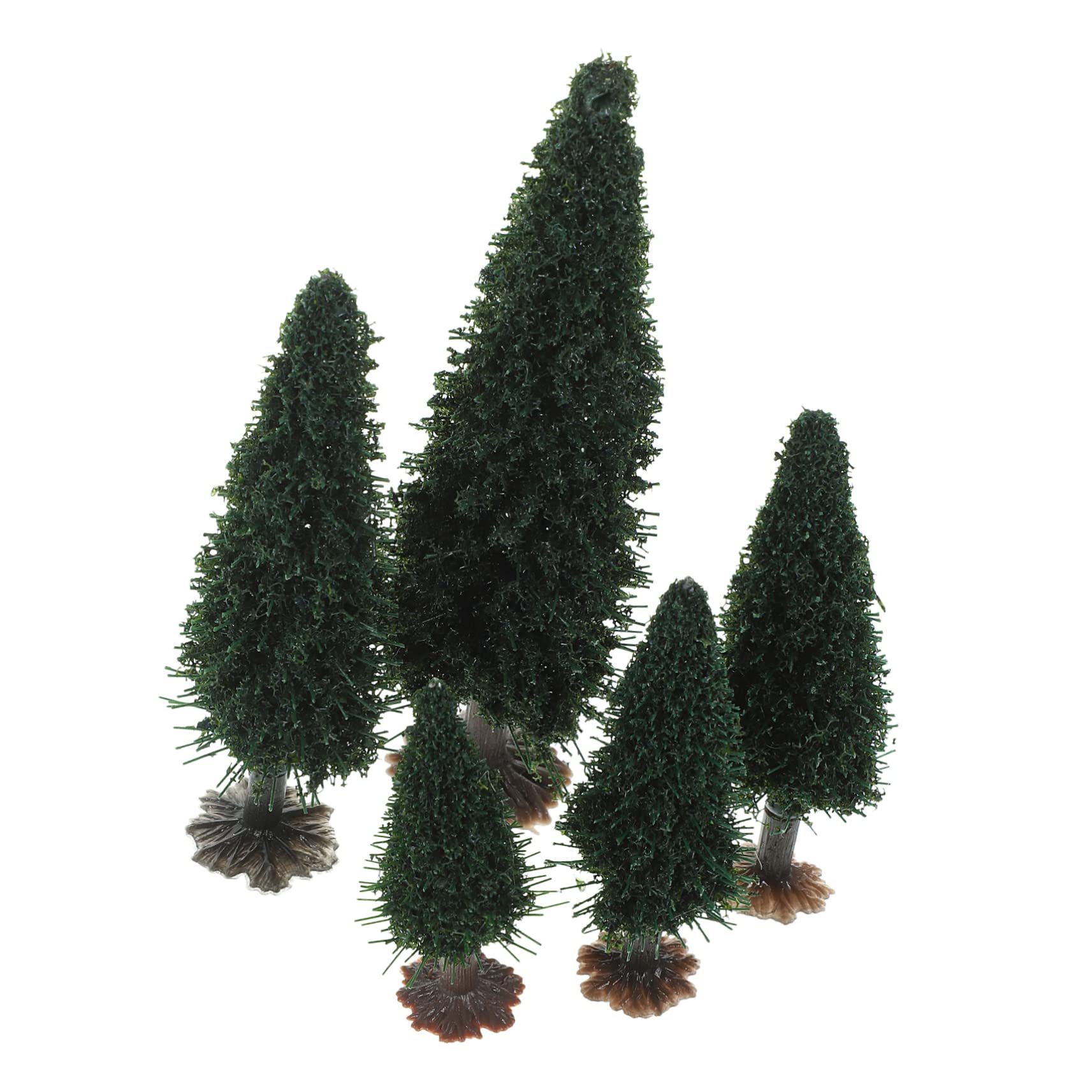 75piezas Mini Árboles De Paisaje para Trenes De Árboles De Modelismo Arquitectónico Decoraciones De y Dioramas Variada