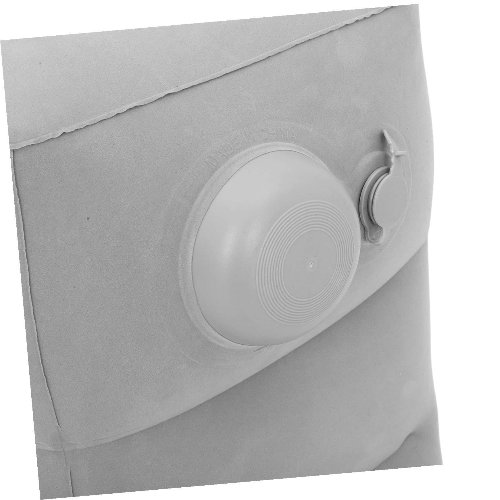Poggiapiedi Gonfiabile da Viaggio Aereo a 3 Strati in Pvc | Rivestimento Floccato, Morbido al Tatto, per Lunghi Spostamenti e Relax Domestico