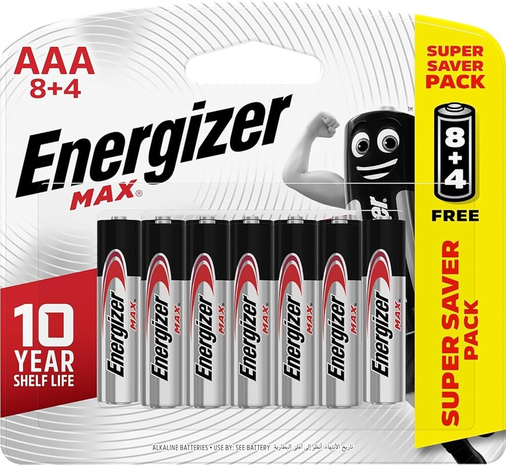 Amazon.com: AAA Batteries, 48 count - Energizer MAX Premium