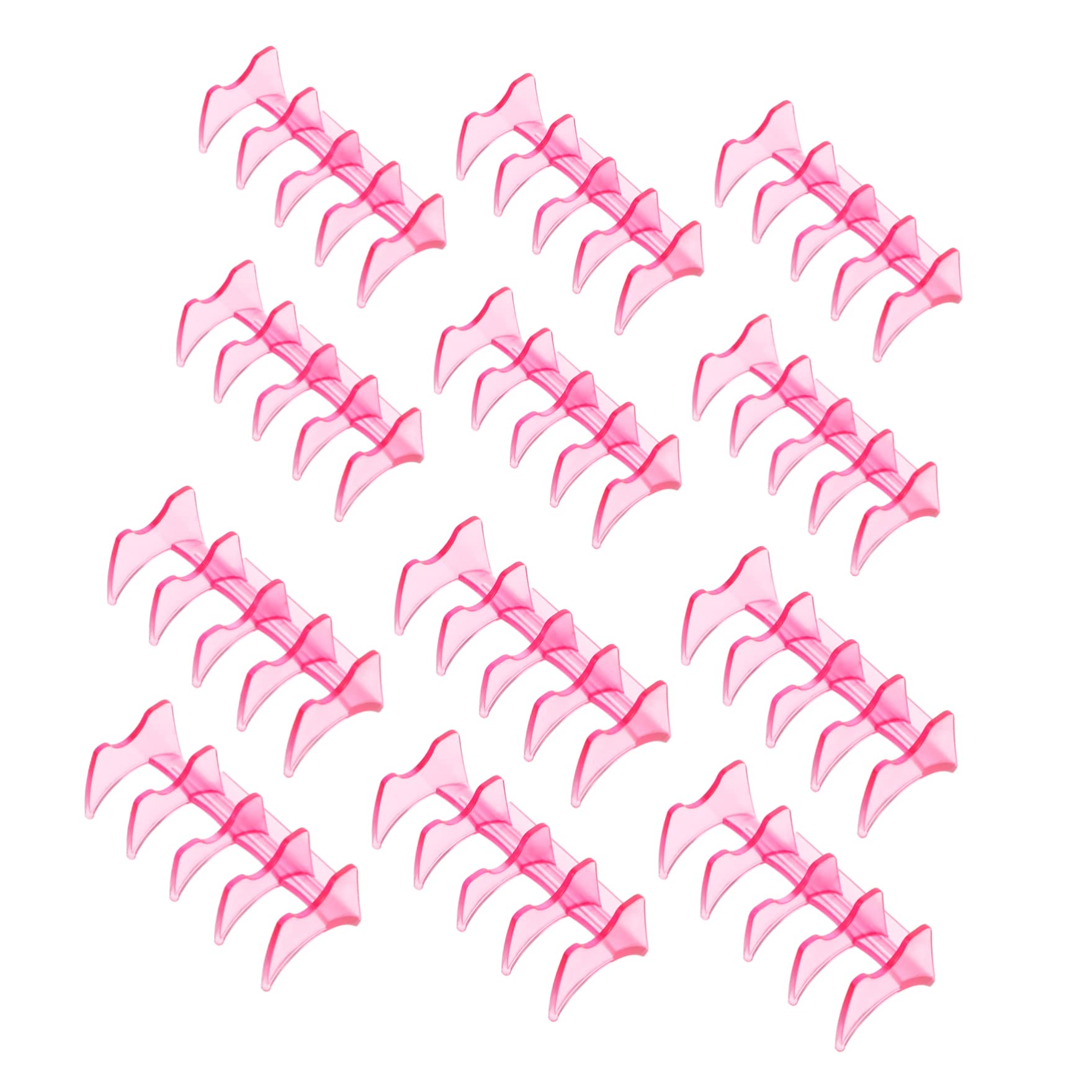 KALLORY Sulation Clip Holder Bar for Hair Perm 30pcs Set Salon/barber Heat Insulation Tool Easy to Use Portable