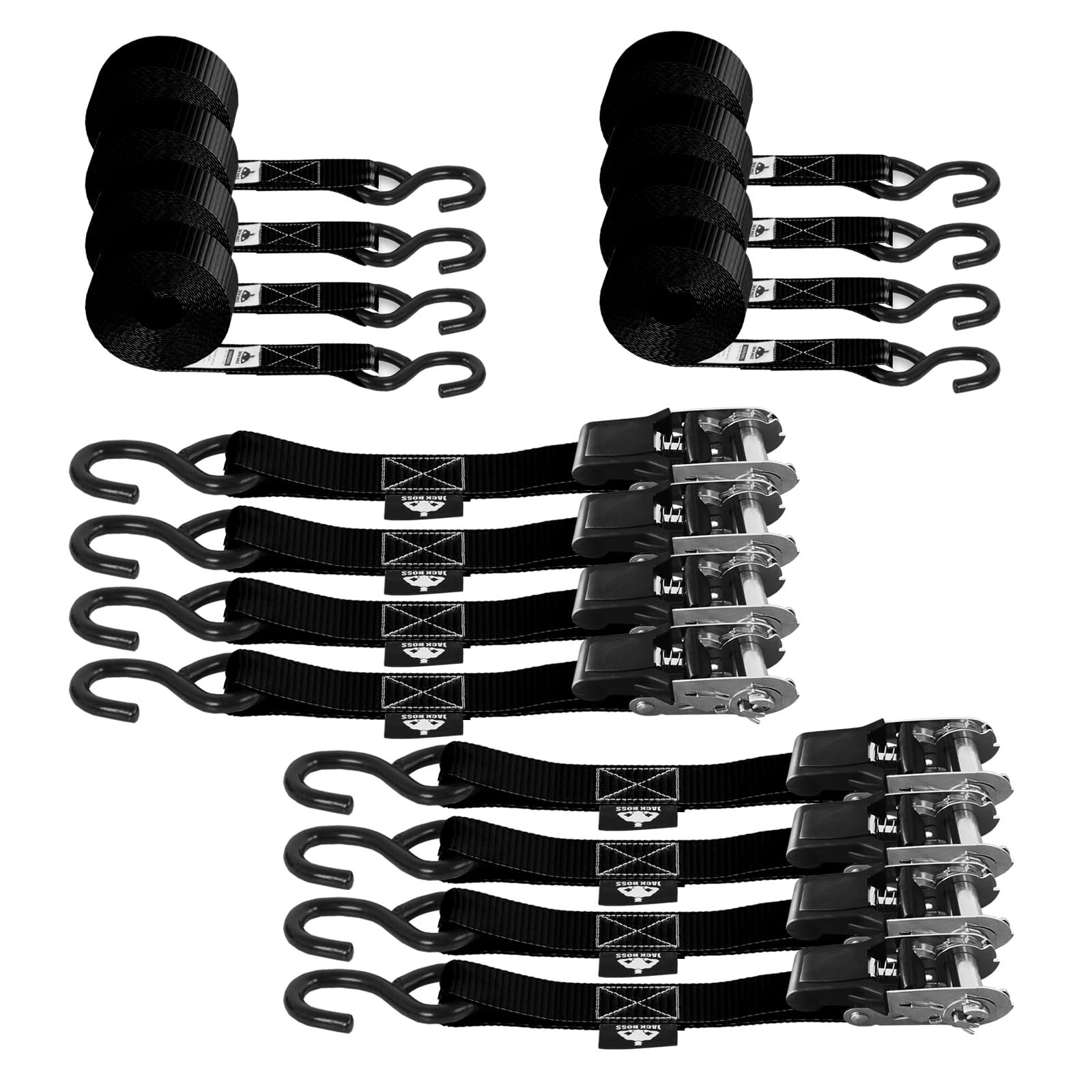 Jack Boss Ratchet Straps Set