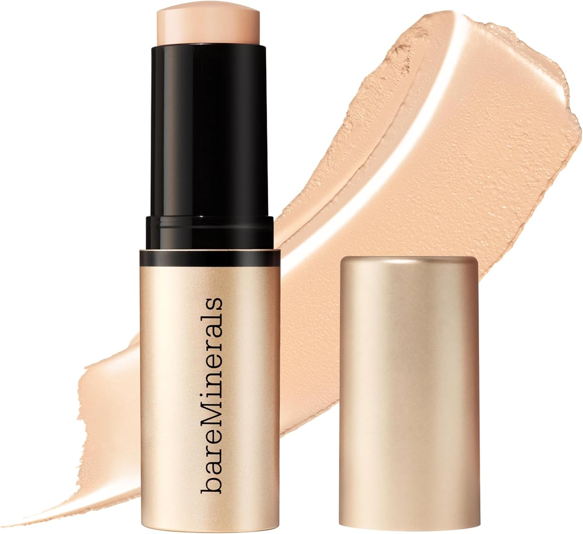bareMinerals Complexion Rescue Luminous Hydrating Skin Tint Stick - Cobertura ligera y edificable, hidratación las 24 horas, suaviza y unifica el tono, vegano, libre de crueldad animal y probado por dermatólogos