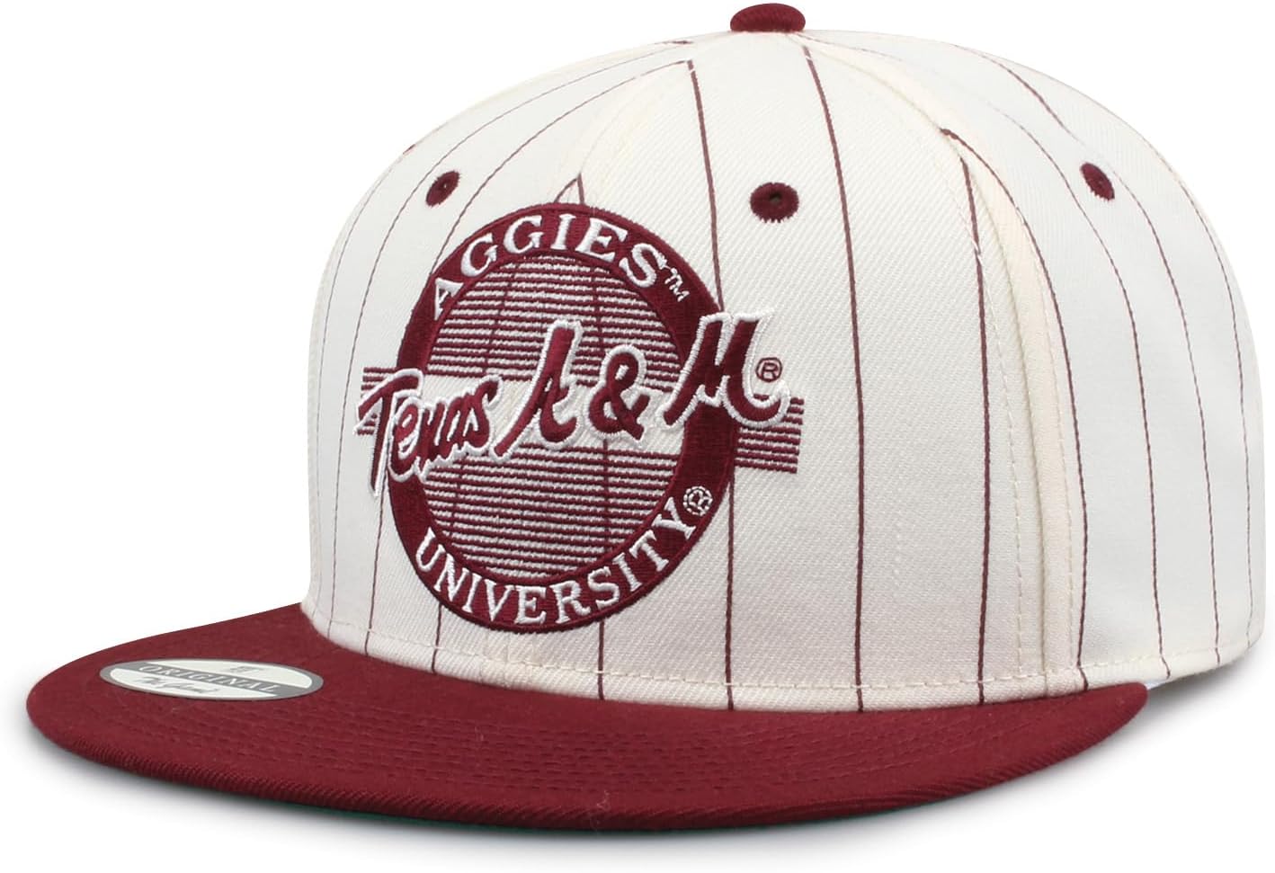 The Game NCAA Licensed, Texas A&m Aggies Flat Brim Snapback Hat