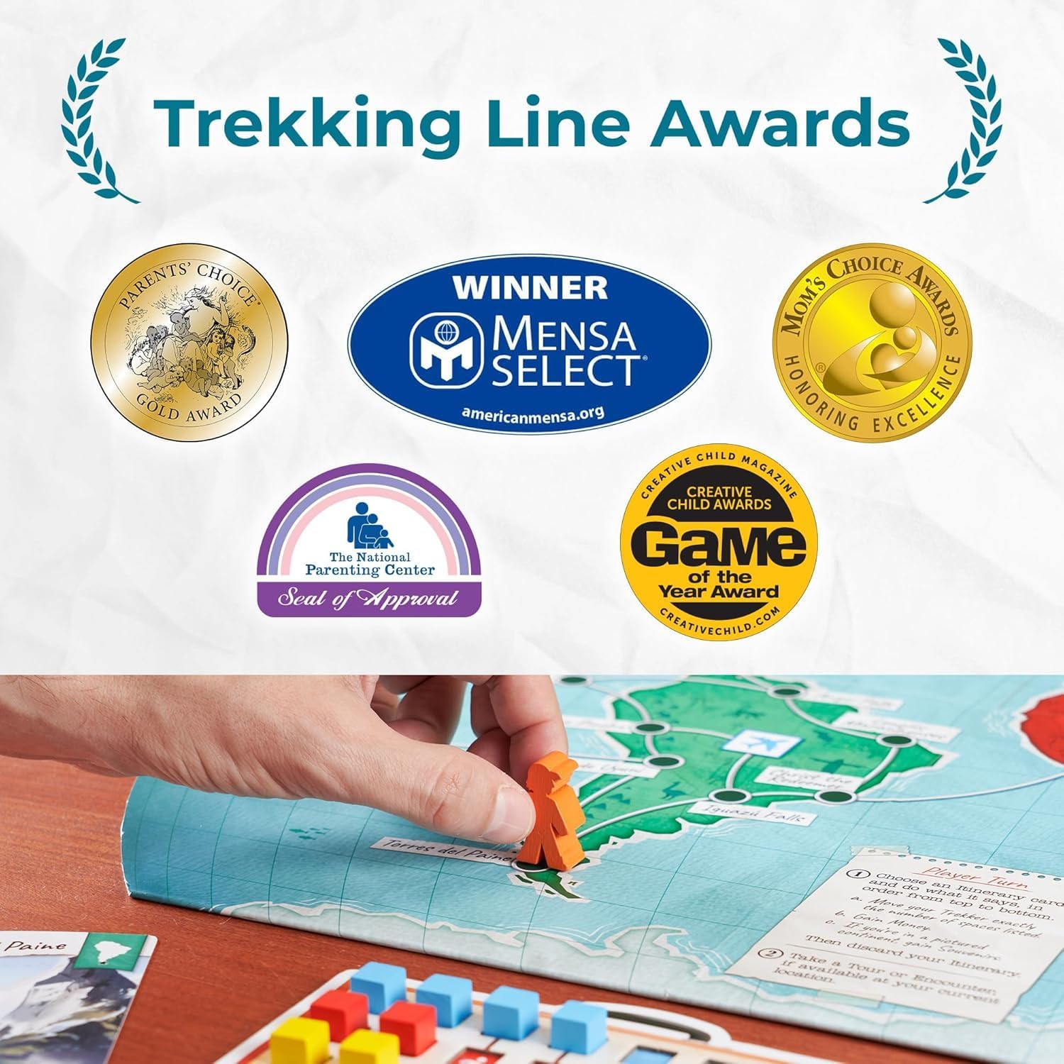 Underdog Games Trekking the World 2nd Edition - Award-Winning Board Games for Kids & Adults Ages 12+ - Easy-to-Learn Strategy Journey for Globetrotters, Perfect for Family Game Night & Educational Fun - Image 6