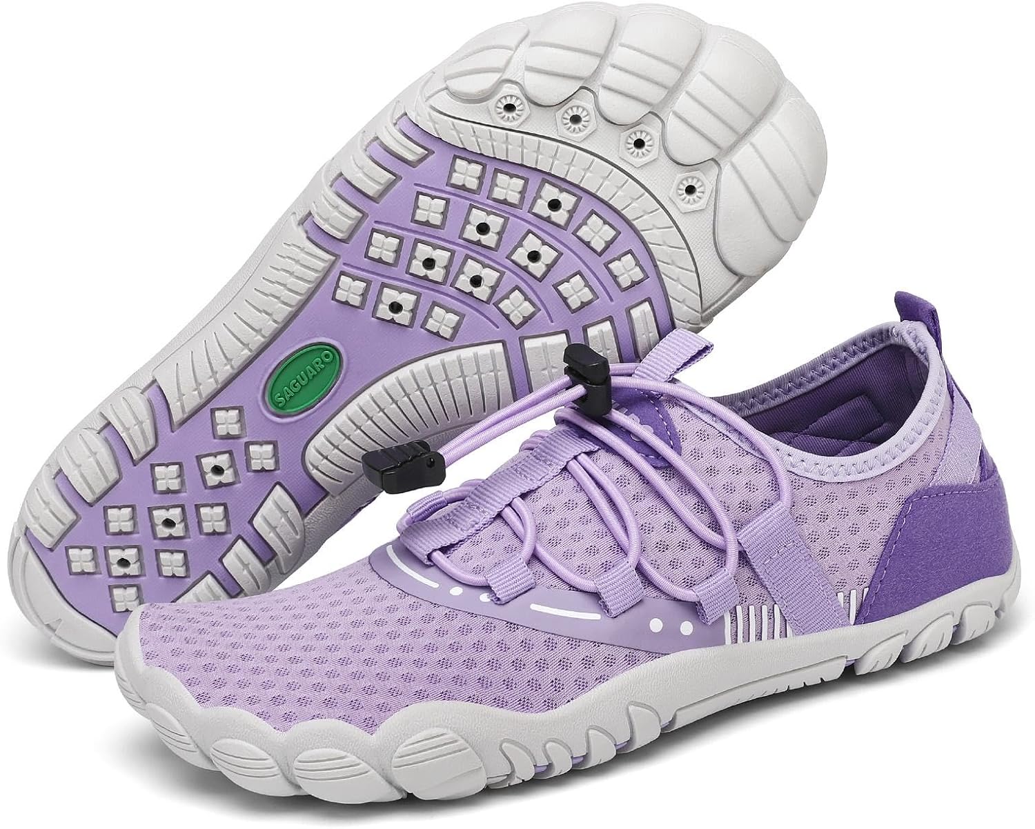 SAGUARO Water Barefoot Shoes for Women – Quick-Dry Aqua Shoes, Lightweight, Breathable, Non-Slip for Swimming, Beach, and Outdoor Activities