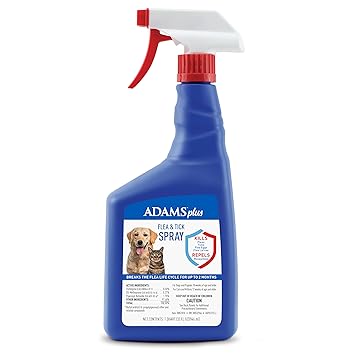 Adams Plus Flea and Tick Spray, 32-Ounce