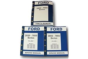 Ford Tractor Service Repair Manual Set