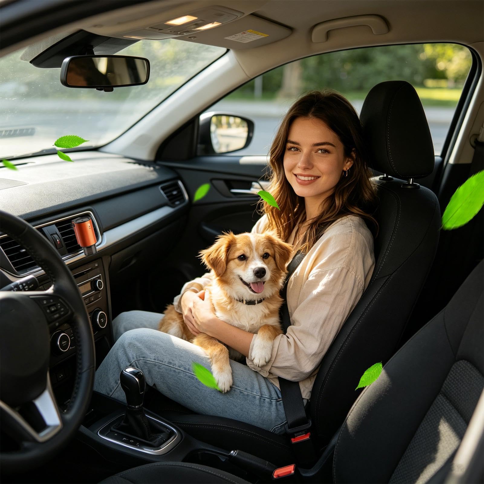Diffusore di Fragranza per Auto Elettrico Regolabile Automatico a 3