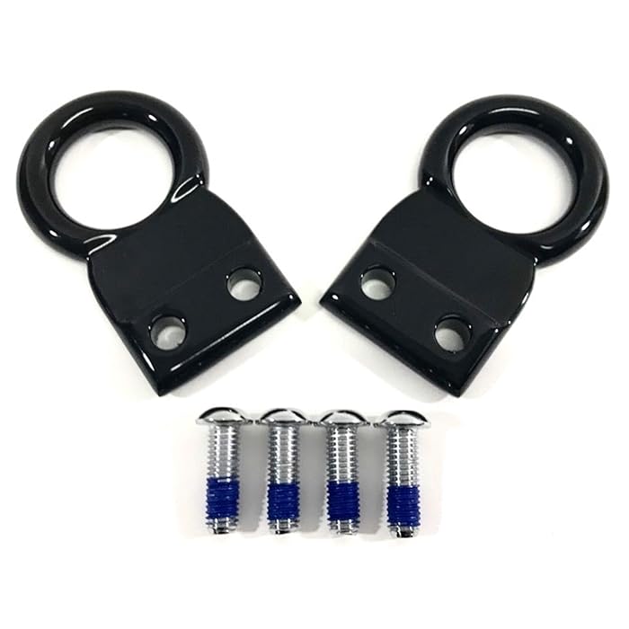 Buy Powder Coated Gloss Black Tie Down Brackets Clip S Hook Mount 2014