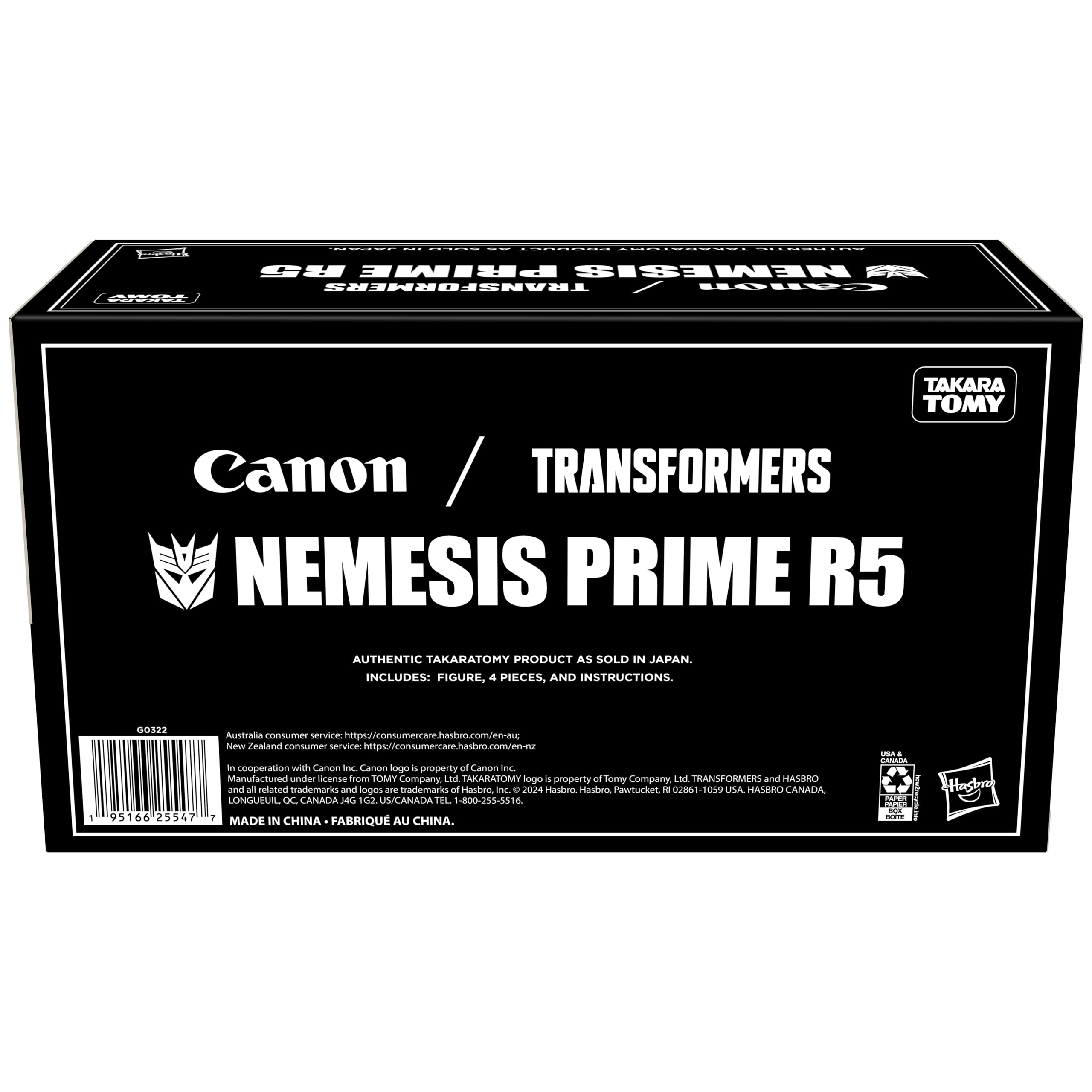 Amazon.com: Transformers x Cámara Canon Nemesis Prime R5
