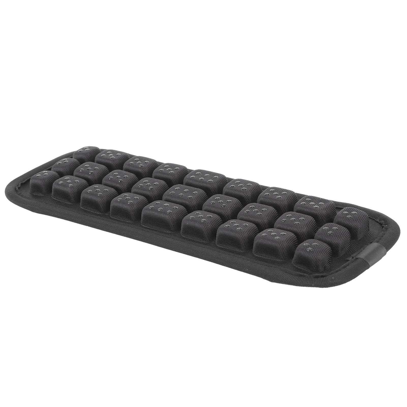 Imbottitura Per Spallacci, Spallina Per Cintura di Sicurezza Per Auto Allevia La Pressione Cintura di Sicurezza Elastica Zaino Cuscino con Cinturino Corto Universale 3,3 X 9,8 Pollici(Nero)