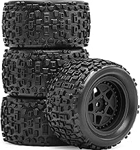 Pre-Glued Pre-glued RC monster truck tires