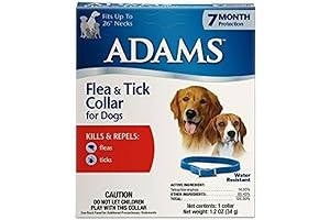 Adams Flea and Tick Collar for Dogs