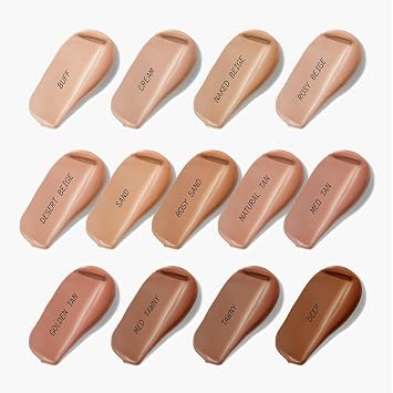 Juice Beauty PhytoPigments Flawless Serum Foundation Non-Comedogenic, Long-Wear & Buildable Medium-to-Full Coverage - Vegan, Clean Hydrating Liquid Makeup for All Skin Types, 30 mL, 05 Buff