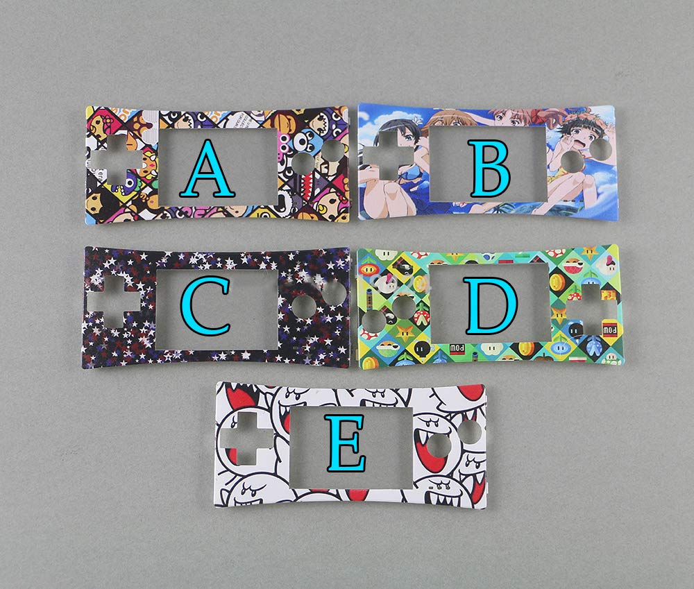 Front Housing Faceplate Front Case Cover for Gameboy Micro GBM (B) - Multicolor Plastic - OCity - Nintendo Switch