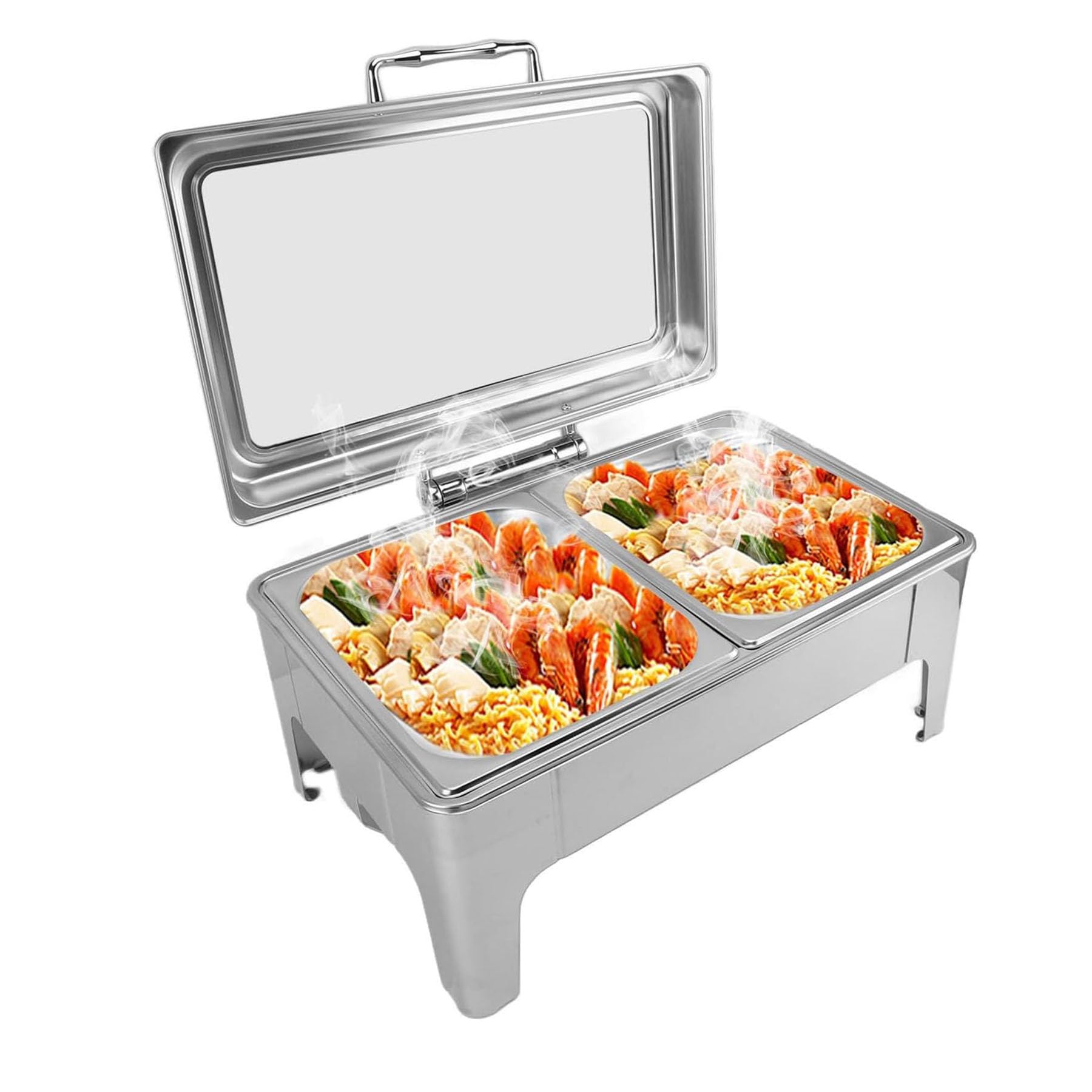 Scaldavivande, utensili da buffet per catering, feste, hotel e matrimoni, ideale per mantenere i piatti caldi durante gli eventi