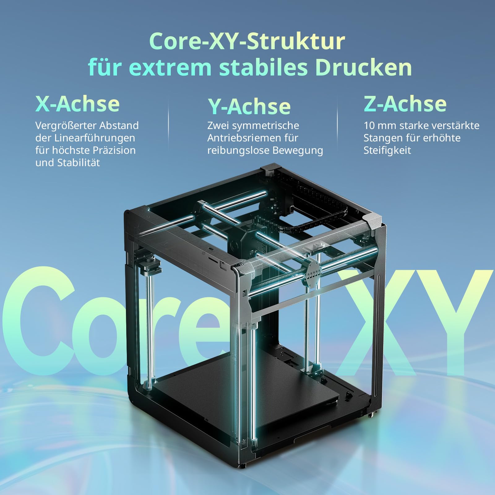 Anycubic Kobra S1 Max 3D Drucker Groß, Druckgröße 350x350x350 mm