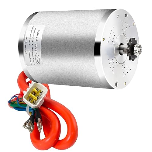 Miniatura 9 de Kit de motor Go Kart de 48 V, kit de motor eléctrico de CC sin escobillas de 1000 W, 3500 RPM con controlador de velocidad de motor de 30 A BLDC,