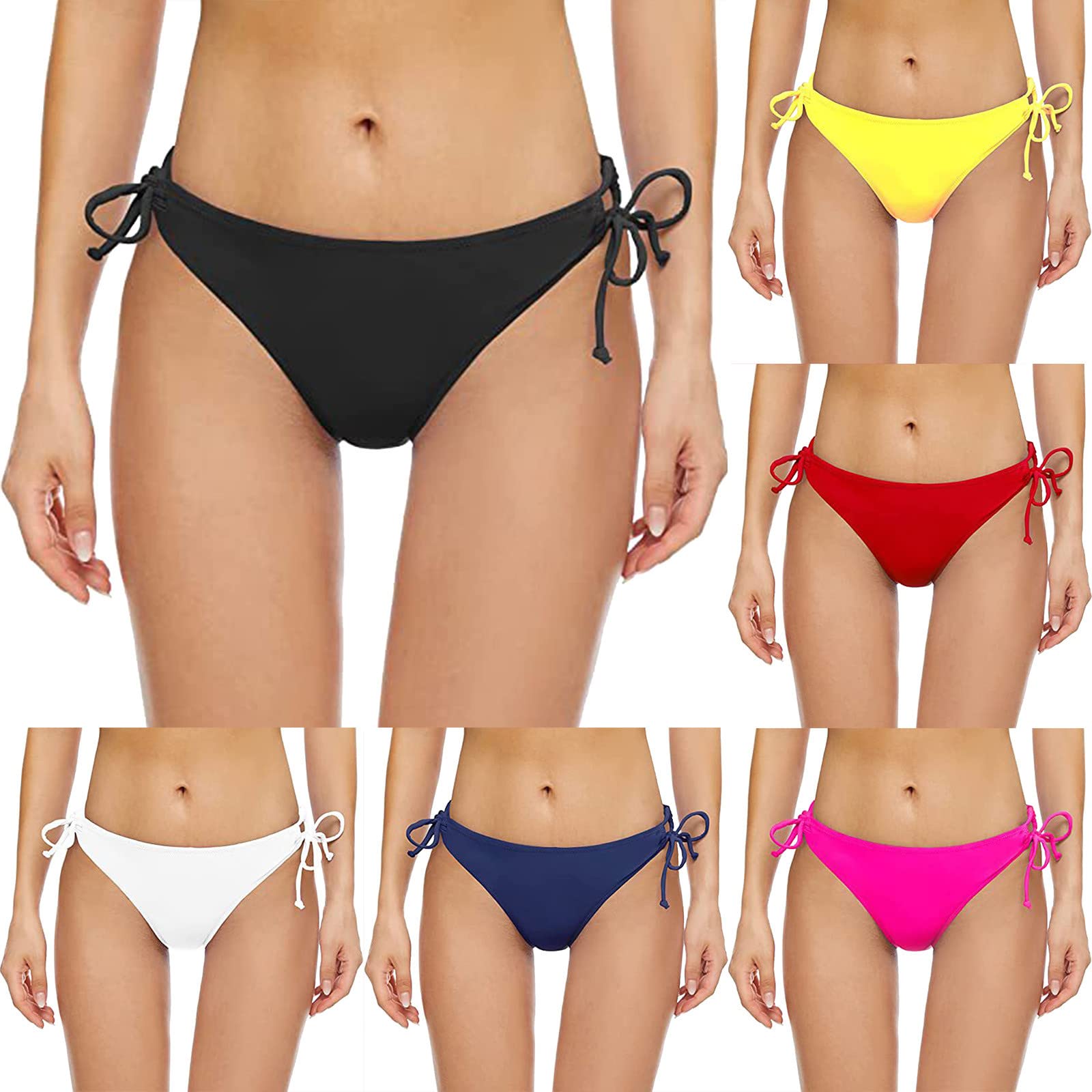 ZYPAINIY Bikini Menstrual Mujer Baño, Bañador Menstrual Niña Cómodas Suaves Bragas Trajes de Baño 2024 Menstruales Sexy Bañador Talla Grande V-Shape Bañadores Baño Flujo Abundante Tanga