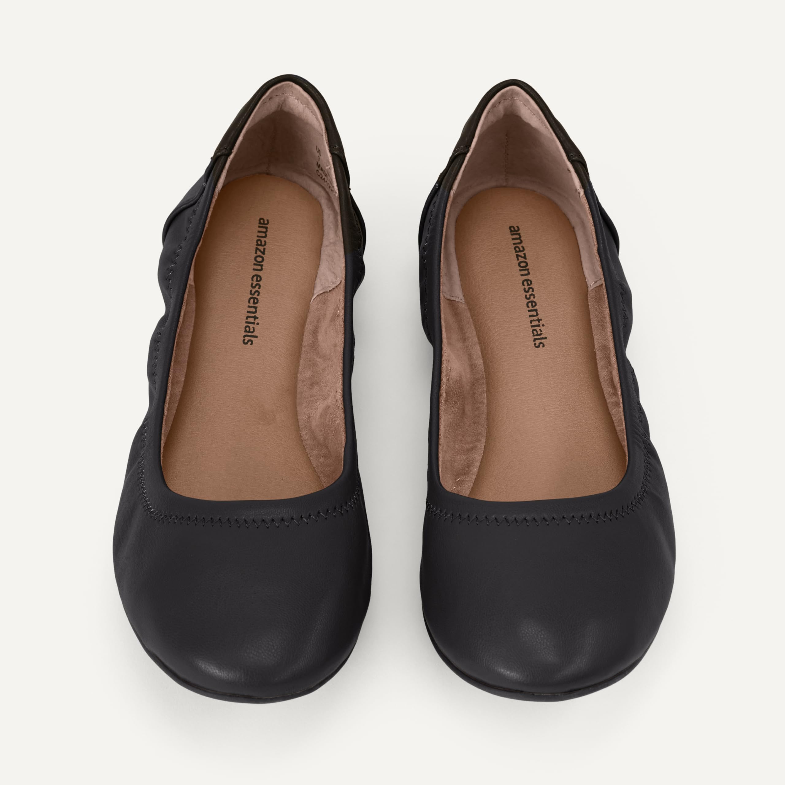 Amazon Essentials Women's Belice Comfortable Slip-On Ballet Flats Shoes - 5