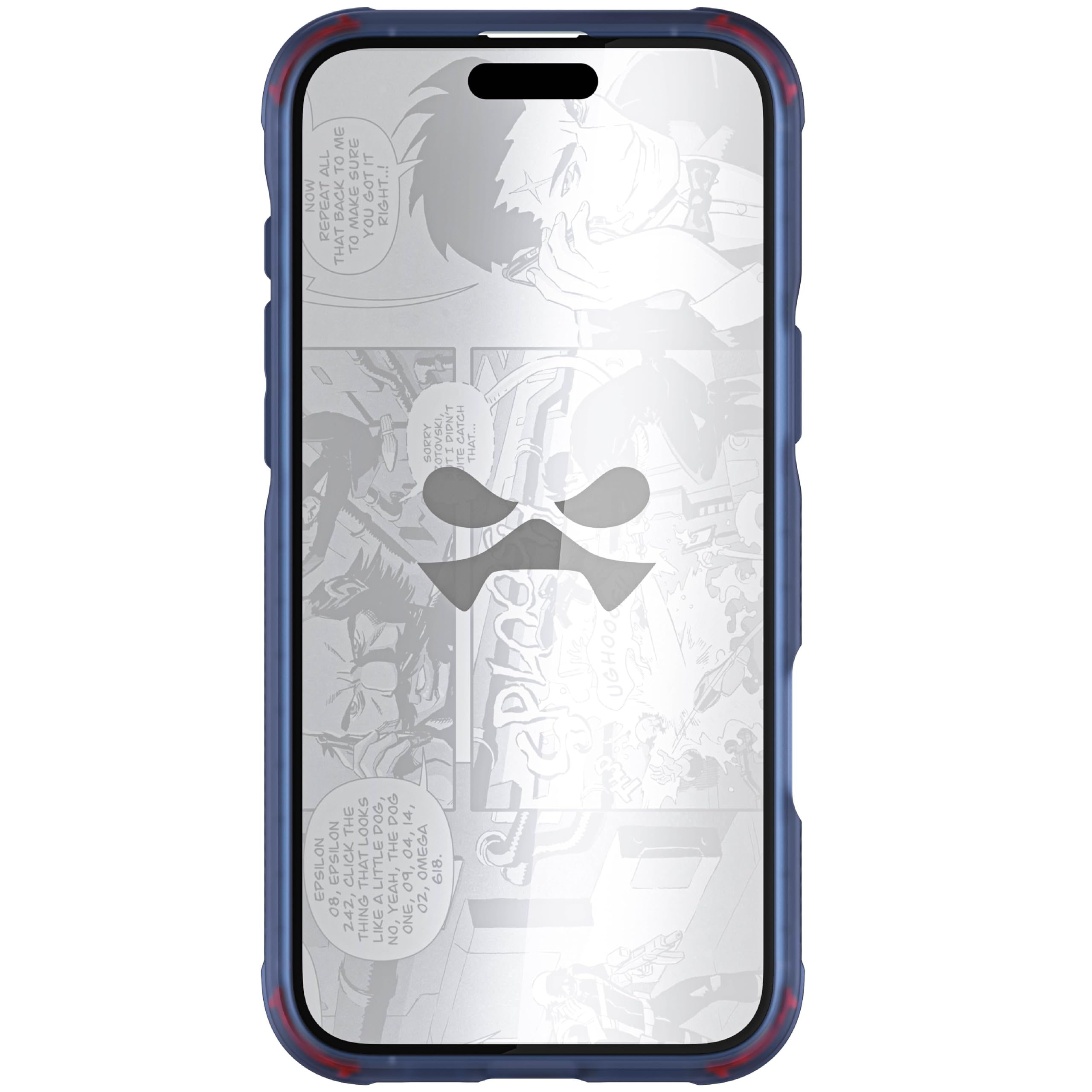 Ghostek Covert - Funda Transparente para iPhone 16 Plus, Compatible con Accesorios MagSafe, Silicona a Prueba de Golpes, Funda Minimalista para teléfono (6.7 Pulgadas, Azul)