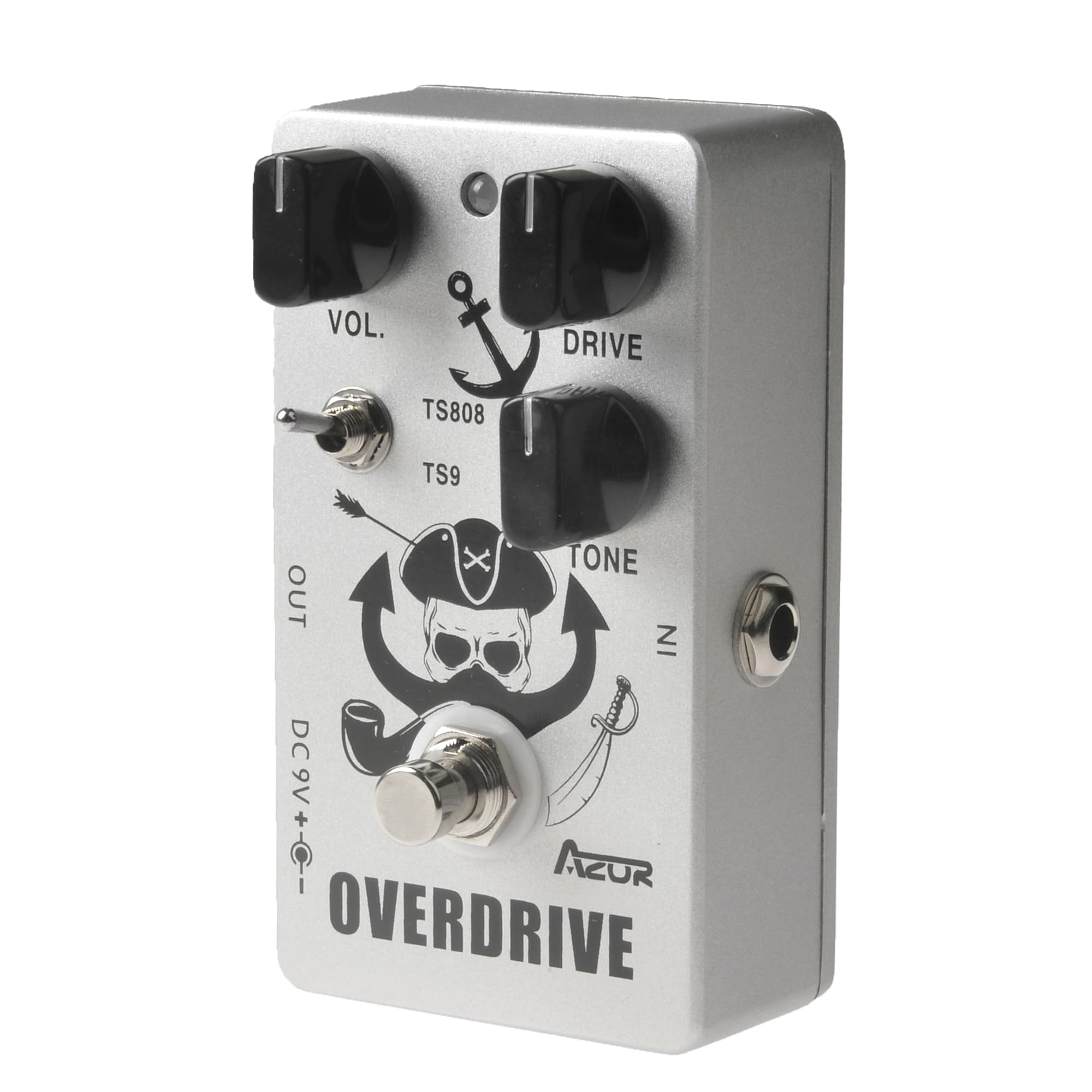 Amazon.com: AZOR Vintage Overdrive Pedal - TS808 or TS9 Switch