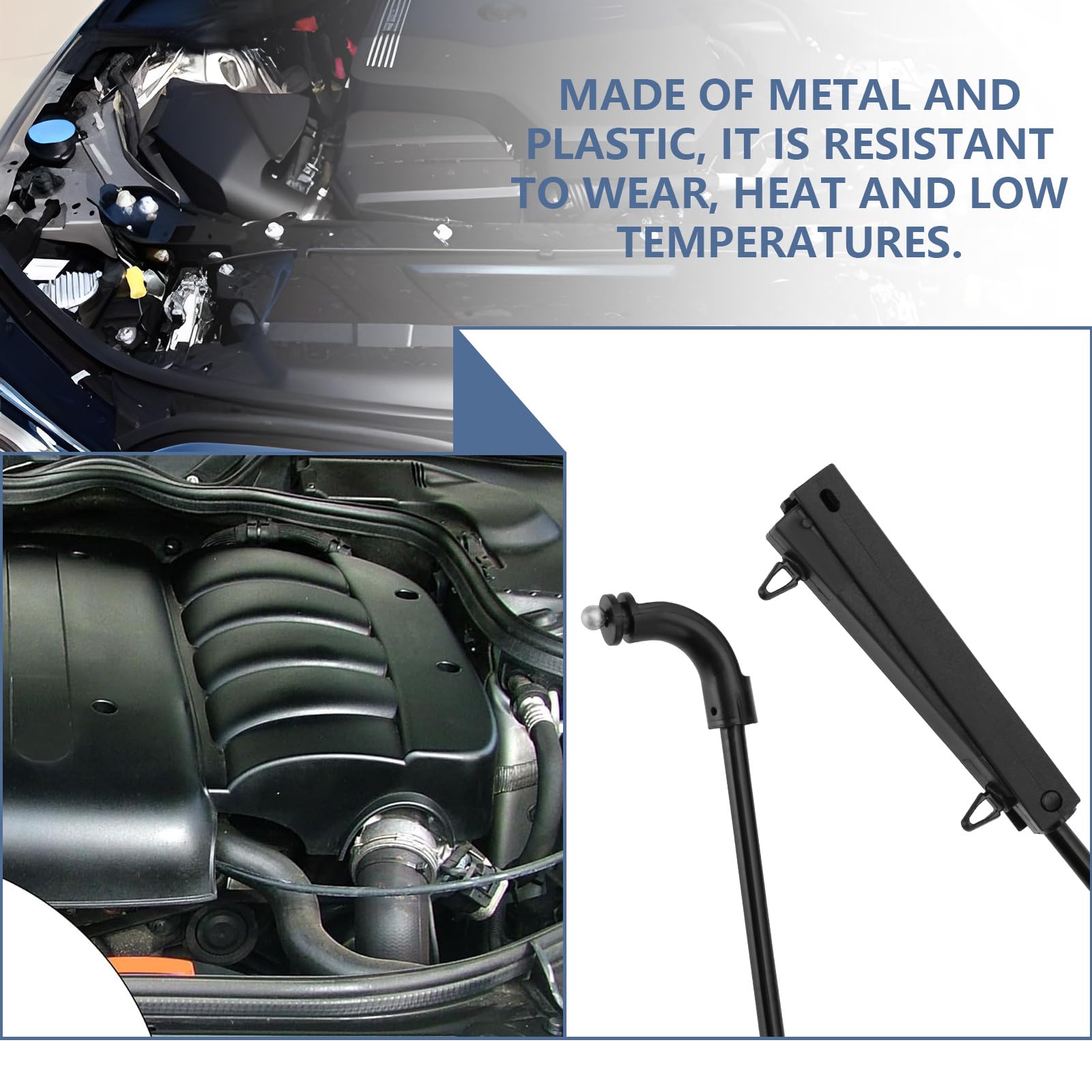 EMSea 1 PC Cavo Di Rilascio Della Serratura Anteriore Del Cofano Motore Del Cofano dell'automobile OE 7060551 51237060551 Compatibile Con BMW E81 E87