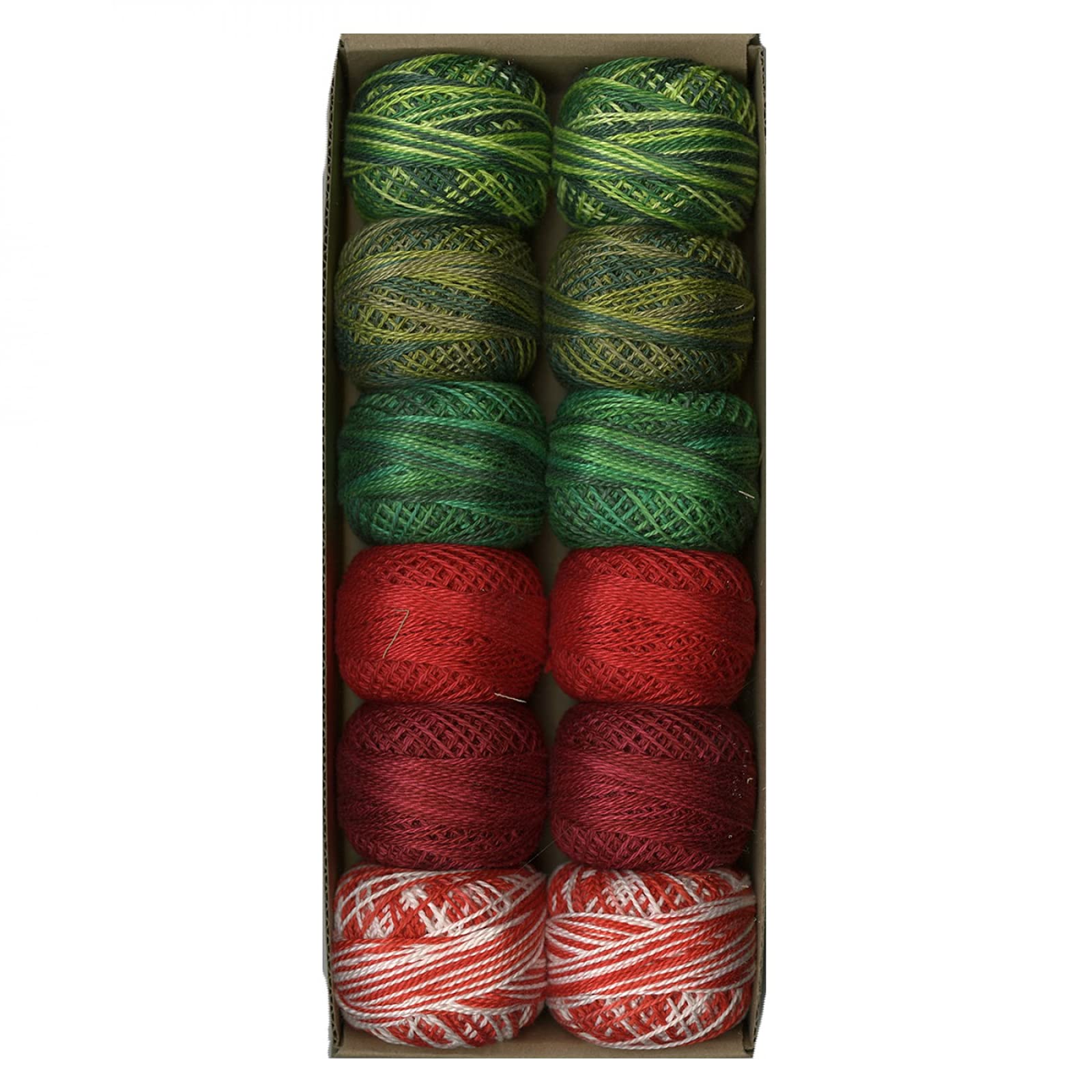 Valdani Pearl Cotton Sz 8 | Two at Christmas | 73 Yds/Ball