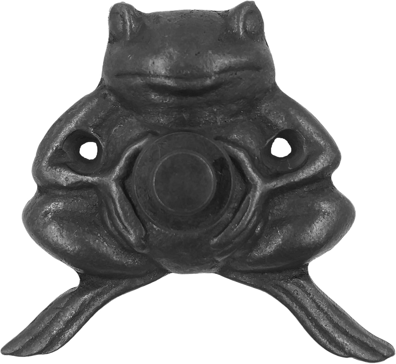 Brass Frog Doorbell Button,Wired Wall-Mounted Door Bell Push,Antique Vintage Decorative Entry Door Hardware (Antique Copper)