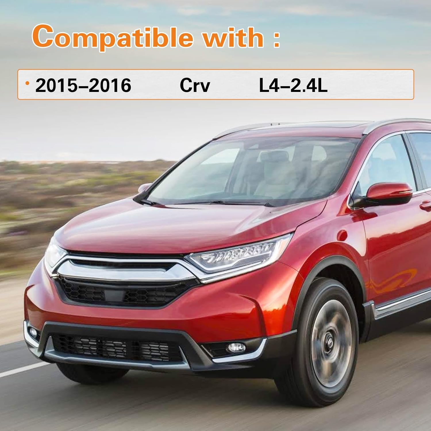 2Pcs Upstream and Downstream Oxygen O2 Sensor for CRV CR-V 2015-2016 L4-2.4L.OE#234-9131 234-4980