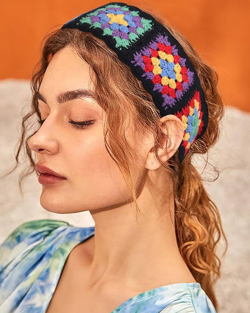 Amazon.co.jp: HAIMEIKANG ヒッピーヘアバンダナ ヘッドバンド