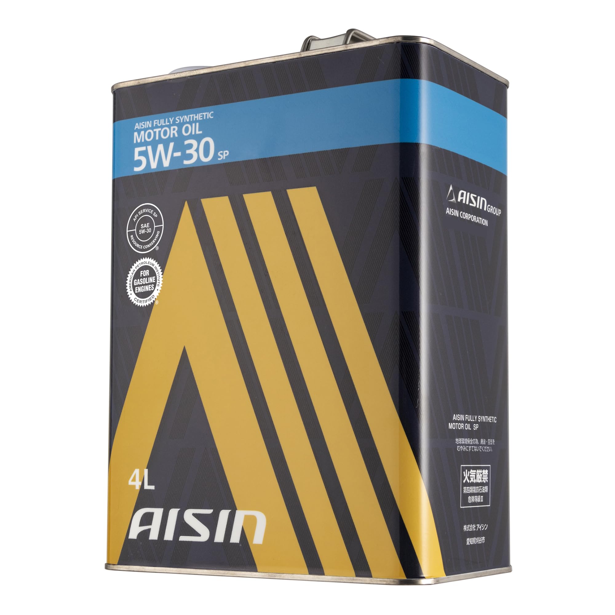 アイシン(AISIN) 車用 ガソリン車用 エンジンオイル 5W-30 内容量…