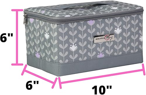 Vista 13 de Everything Mary Estuche de costura- Estampado de guepardo EVM13201-1