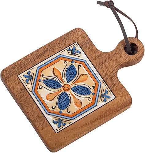 Miniatura 6 de Tapete para ollas de madera natural, antiquemaduras, posavasos para ollas de té caliente y sartenes, accesorios de encimera de cocina (J)