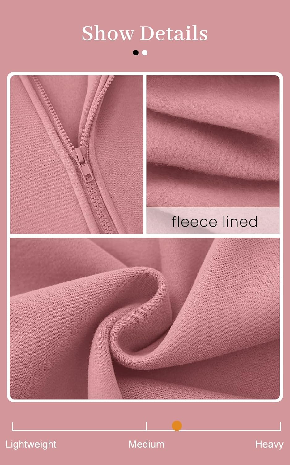 PRETTYGARDEN Women's Half Zip Up Hoodies 2025 Fall Long Sleeve Cropped Pullover Oversized Sweatshirt Fashion Y2K Clothes - Image 7