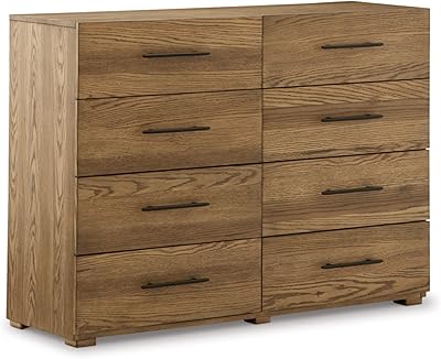 Signature Design by Ashley Dakmore Casual Dresser, Light Brown