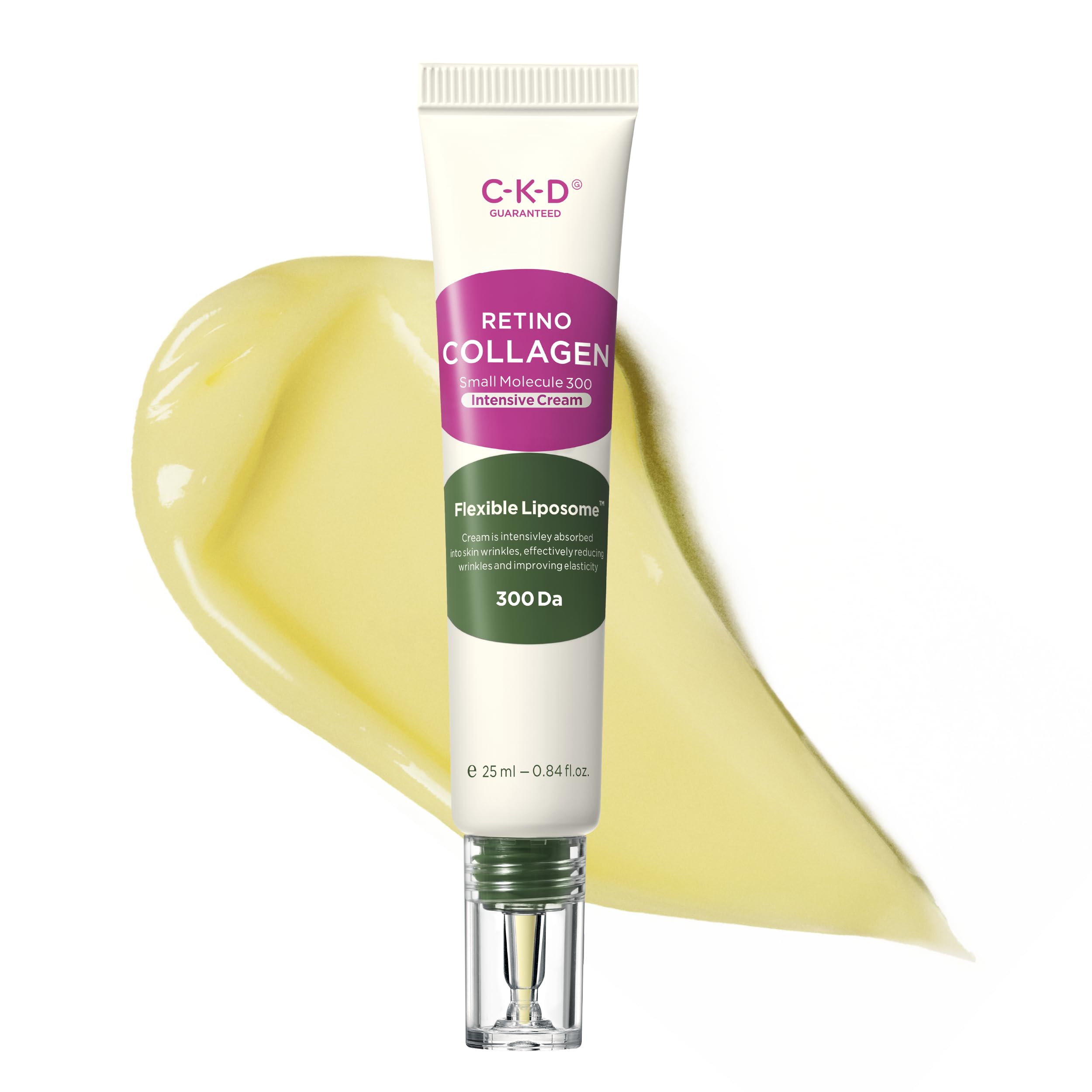 CKD Retino Collagen Intensive Cream - Retinal Spot Cream for Fine Lines, Deep Wrinkles, and Sagging Reduction. Anti-Aging & Youthful Skin. Korean Skin