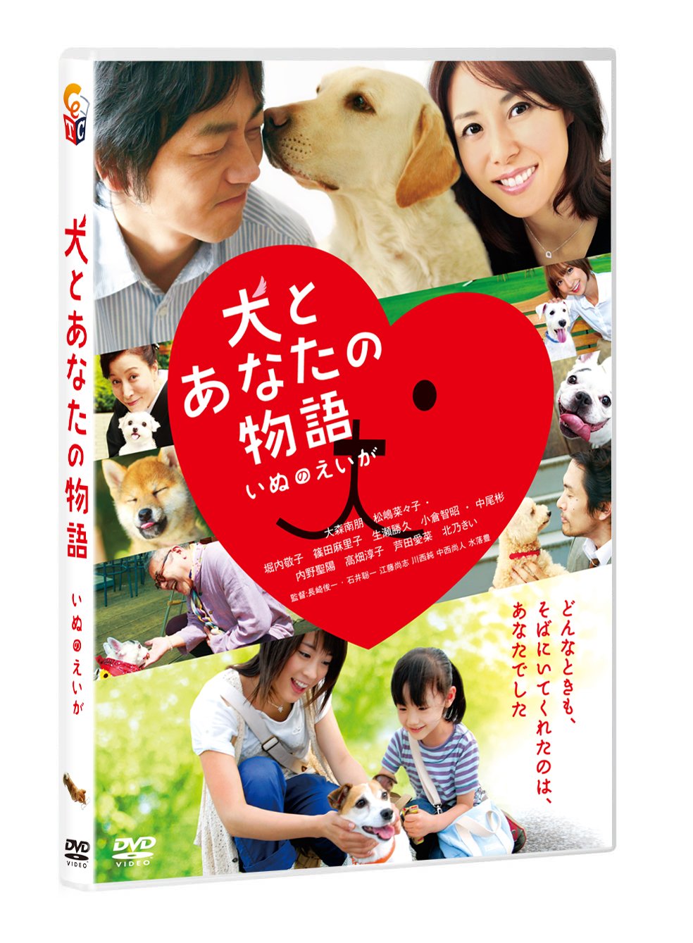 Amazon.co.jp: 犬とあなたの物語 いぬのえいが 通常版 [DVD] : 大森南