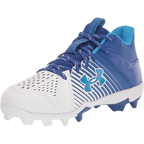 Men's Leadoff Mid Rubber Molded Baseball Cleat Shoe