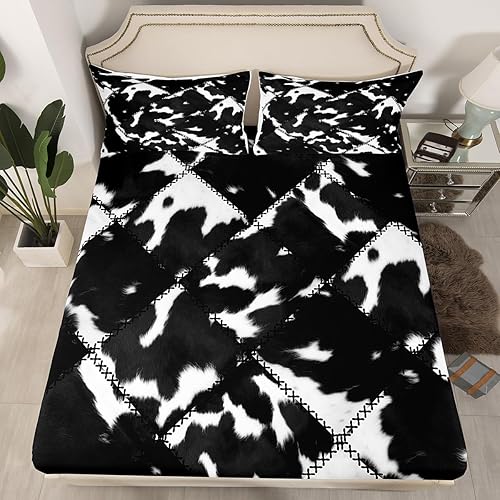 Miniatura 9 de Manfei Juego de sábanas de pingüinos de dibujos animados, tamaño King, bonito juego de ropa de cama de animales árticos para niños y niñas,