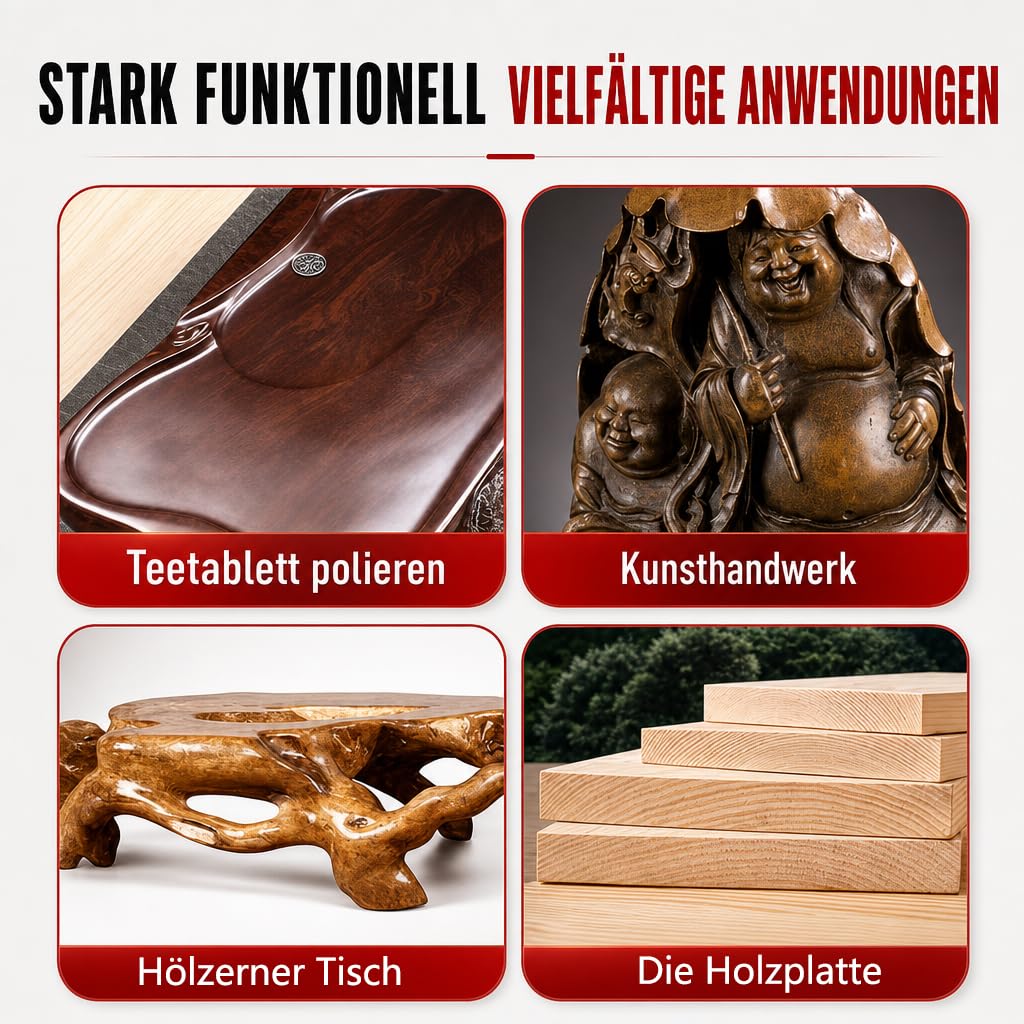 3 Stück Wolframcarbid Schleifscheiben für Holz, Schleifscheibe für Winkelschleifer, Schruppscheibe zum Schleifen, Schnitzen und Schneiden von Holz