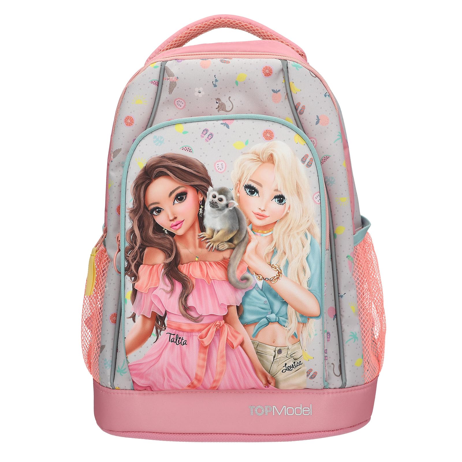 Depesche 13331 TOPModel Juicy – Mochila escolar con ruedas y asa telescópica