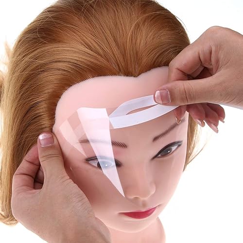 Miniatura 8 de LWBTOSEE Protector facial desechable transparente, para ducha, corte de pelo, laca y extensiones de pestañas, para cirugía de párpados y cejas,