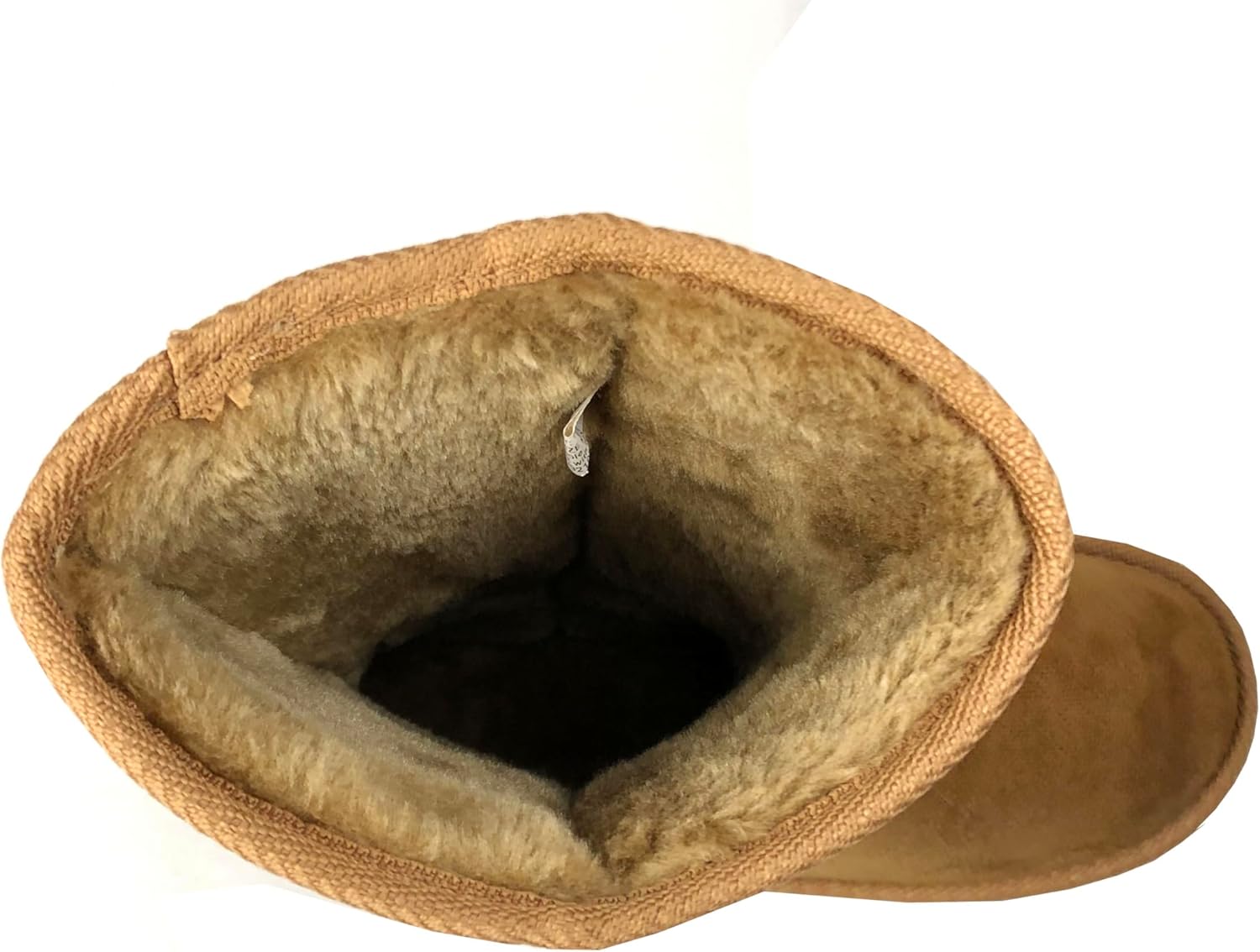 REDVOLUTION Women's Suede Faux Fur Mid-Calf Classic Winter Boots Rubber Sole - Image 5