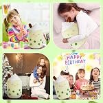 Light Up Matcha Tea Plush Pillow 10'' Kawaii Stuffed Bubble Stuffed Animal Toy with LED Lights Birthday Christmas Holiday Valentines Gifts for Kids,Girls,Boys