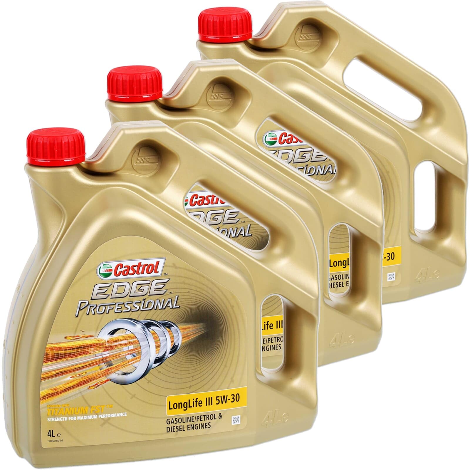 3x Öl (8 L) | passend für 504/50700 LL04 229.31/51 C30, Öl