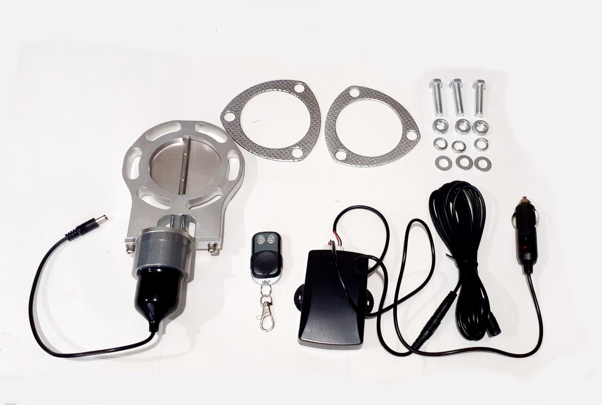 Amazon | 76mmパイプ用 外径76mm 汎用 マルチビッチ電気排気バルブ