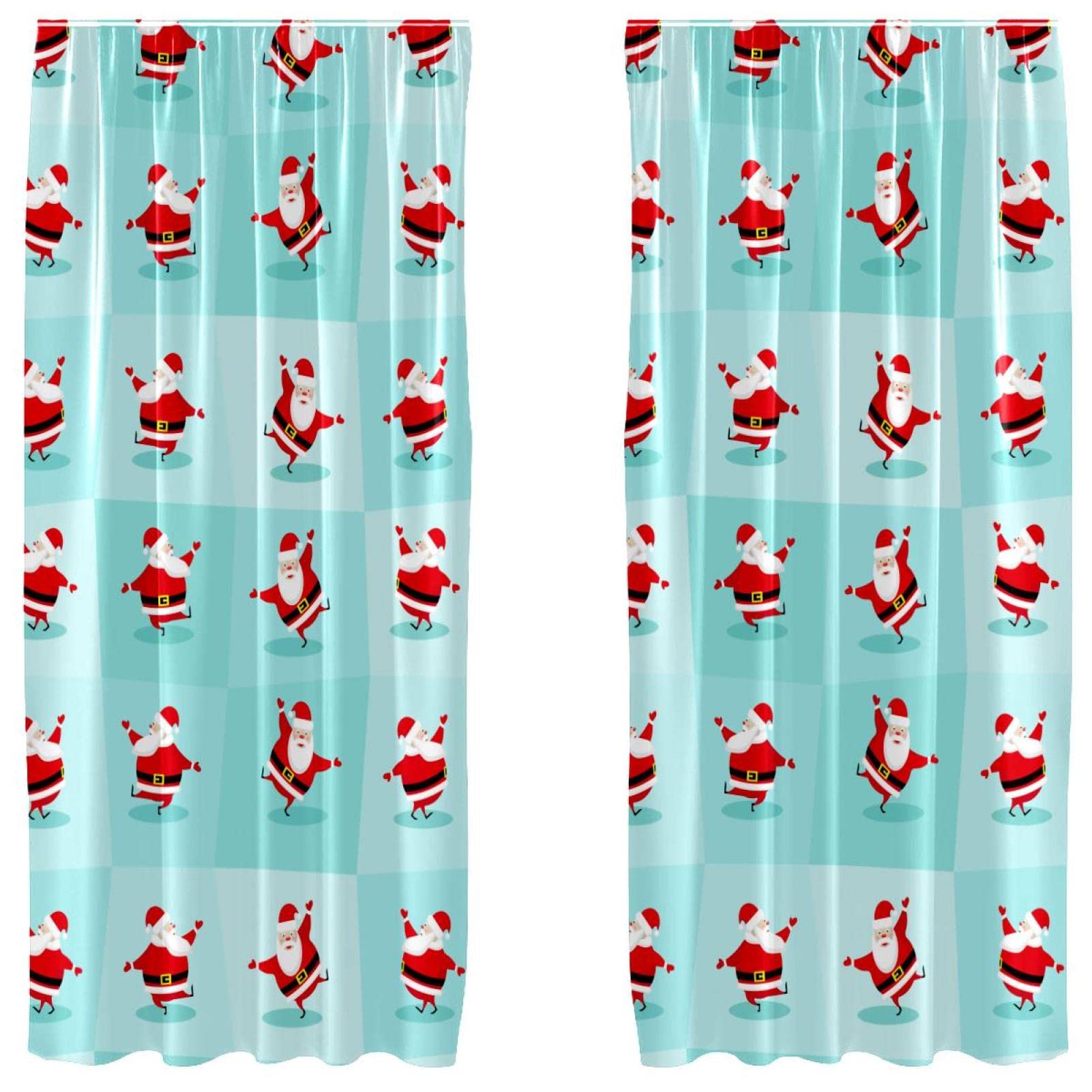 Cortinas de Papá Noel ideales para vestir tu salón este invierno