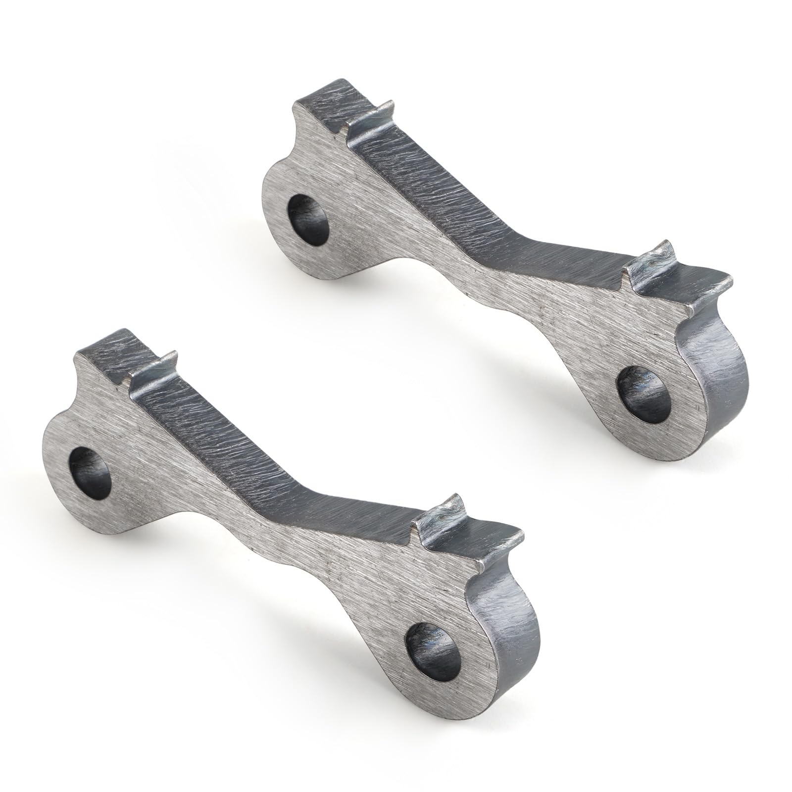 Bevinsee Dual Rear Brake Caliper 2pcs Weld On Adapters Drift Handbrake Compatible with E36 E46 323i 323Ci 325i 325Ci 325xi 328i 328Ci 330i 330Ci 330xi